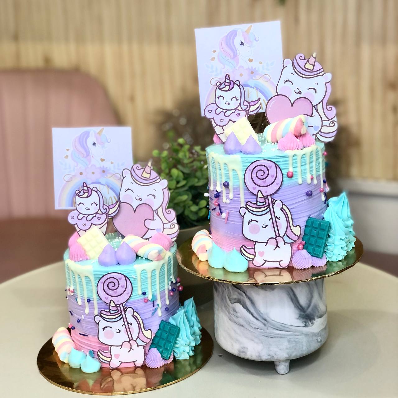 Happier Unicorn Petite Cake (Ready Made Wangsa Maju) - SugarCandy