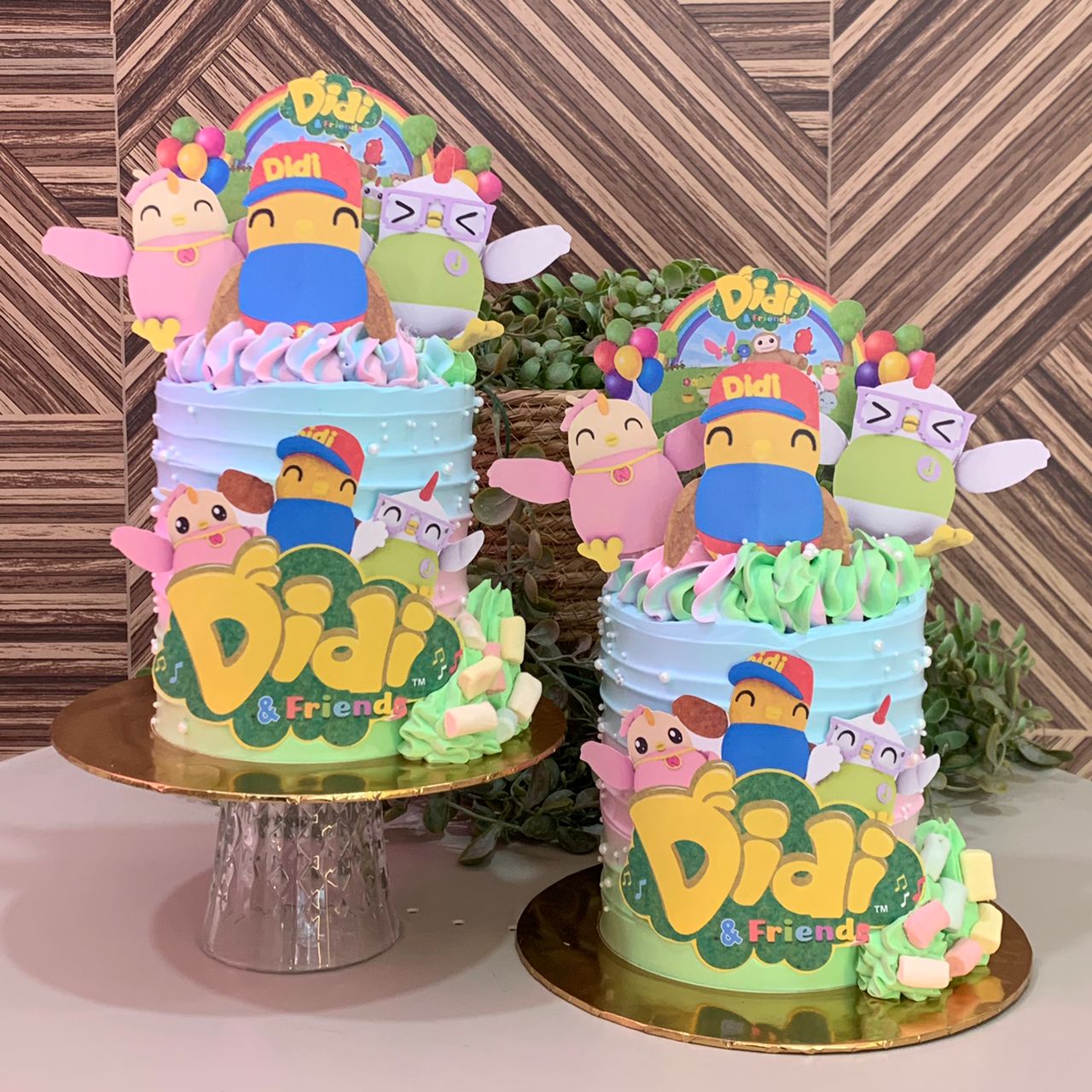 Didi & Friends (DDNF) YouTube Stars, Cake Toppers DESIGN 2 Hand-Crafted. |  Omar and Hana YouTube Stars